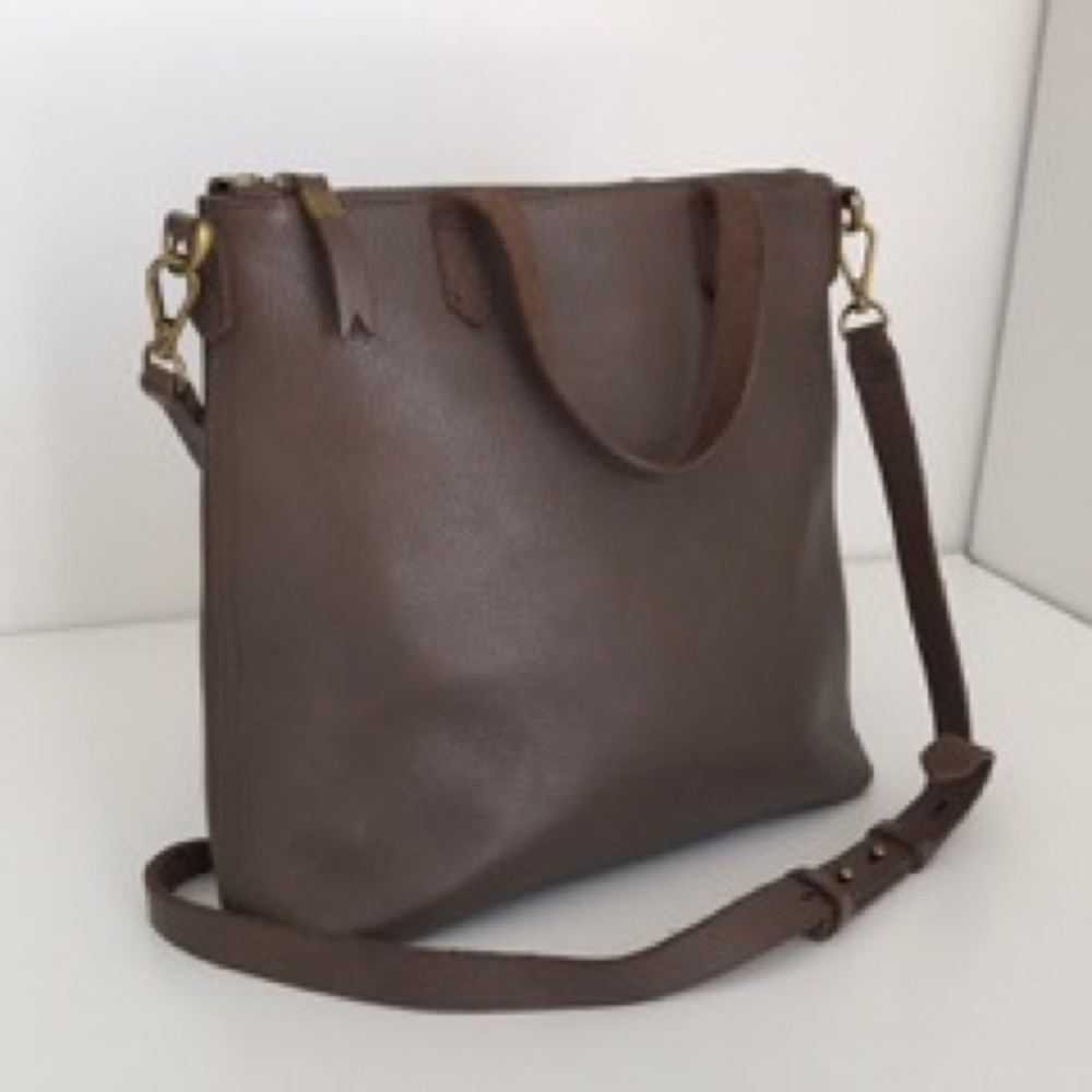 Madewell Zippered Transport Crossbody Tote